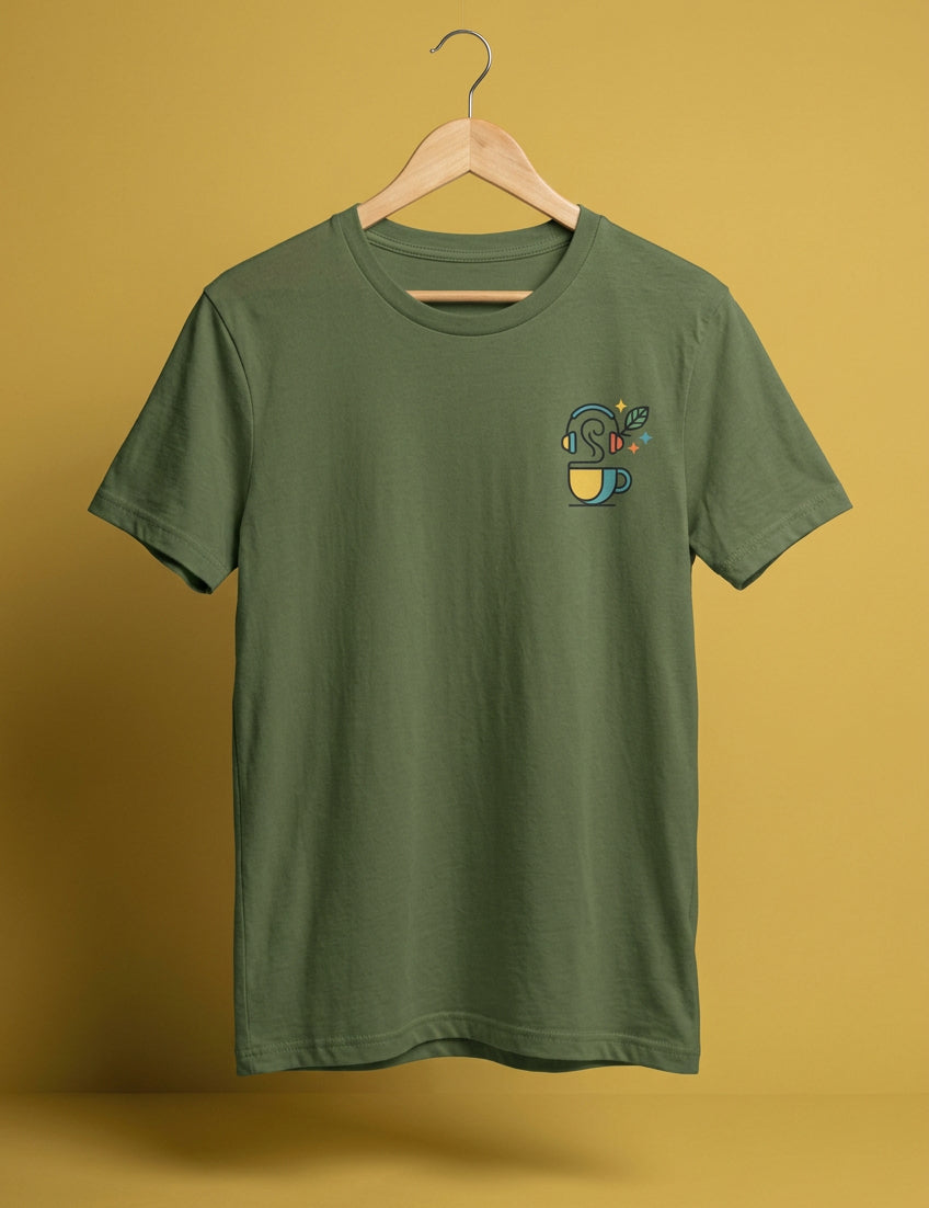 Tea-Point | Men's Casual Summer Wear - Olive Green