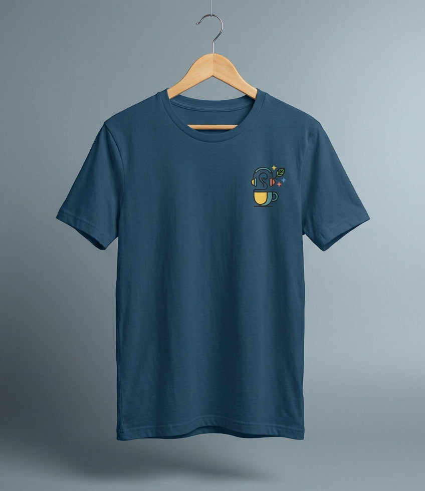 Tea-Point | Men's Casual Summer Wear - Navy Blue